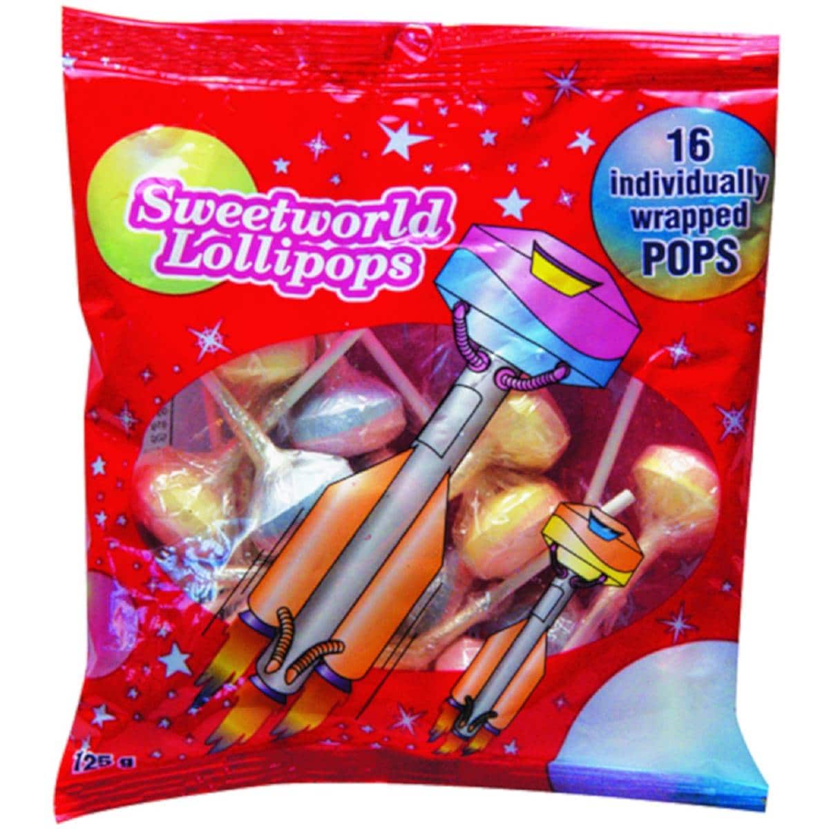 Sweetworld Lollipop 175g Woolworths