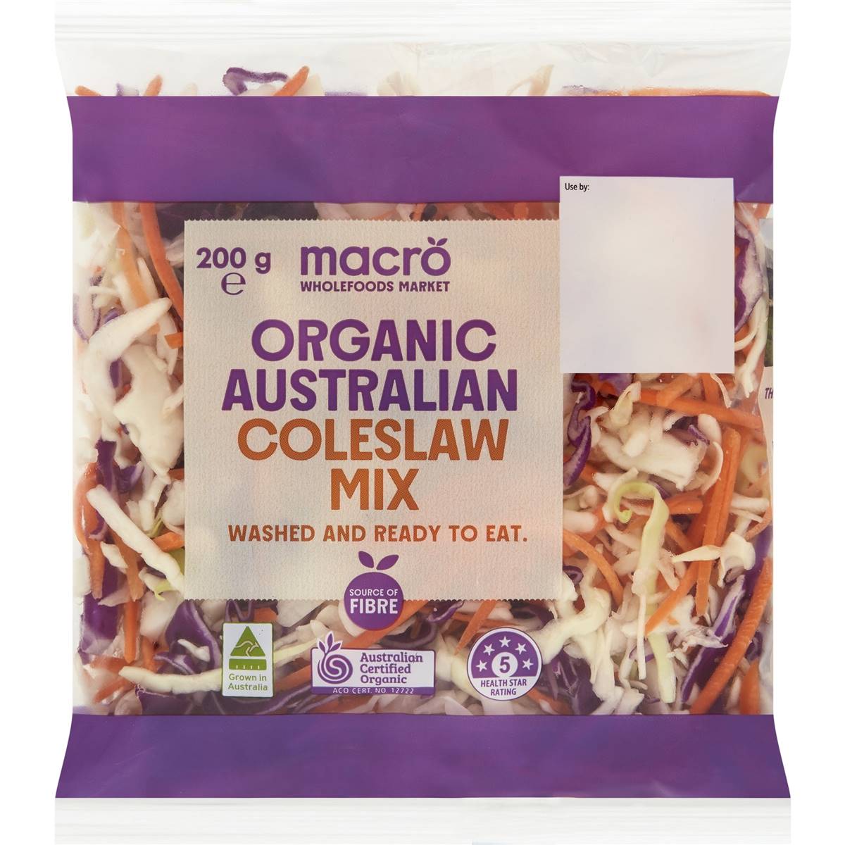 Woolworths Organic Salad Coleslaw