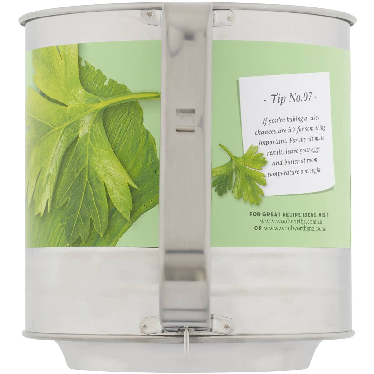 Mint Stainless Steel Triple Sifting Action Sifter Each Woolworths