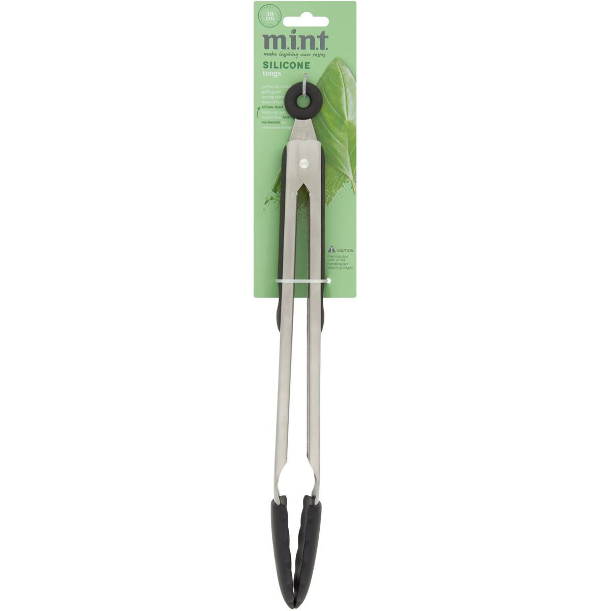 Mint Silicone Tongs 30cm Each Woolworths Mint Silicone Tongs 30cm Each Woolworths