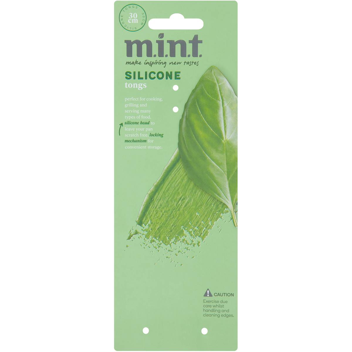 Mint Silicone Tongs 30cm Each | Woolworths