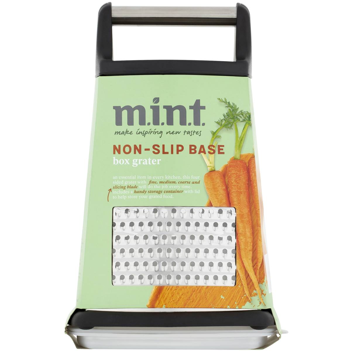 Mint Stainless Steel Grater Box Each Woolworths