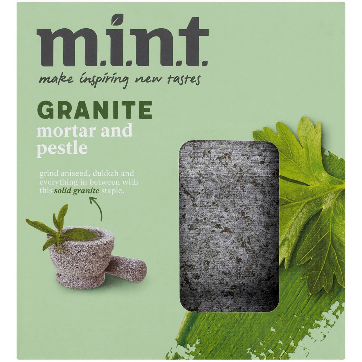 Mint Granite Mortar & Pestle Each Woolworths