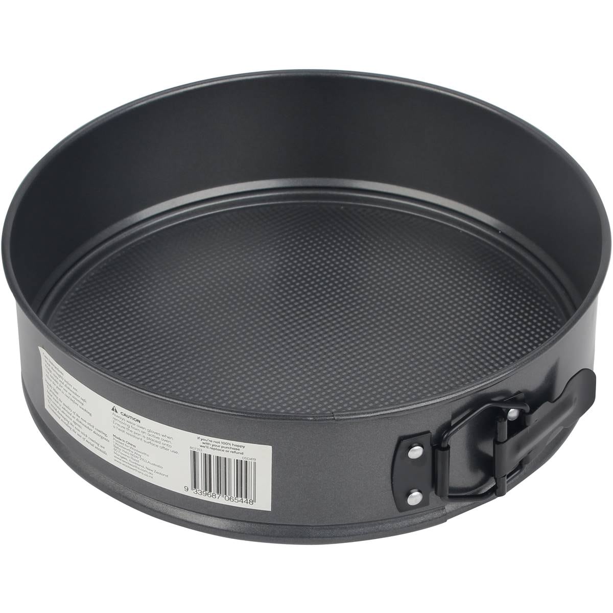 Mint Nonstick Coating Springform Cake Tray 22.5cm Each Woolworths