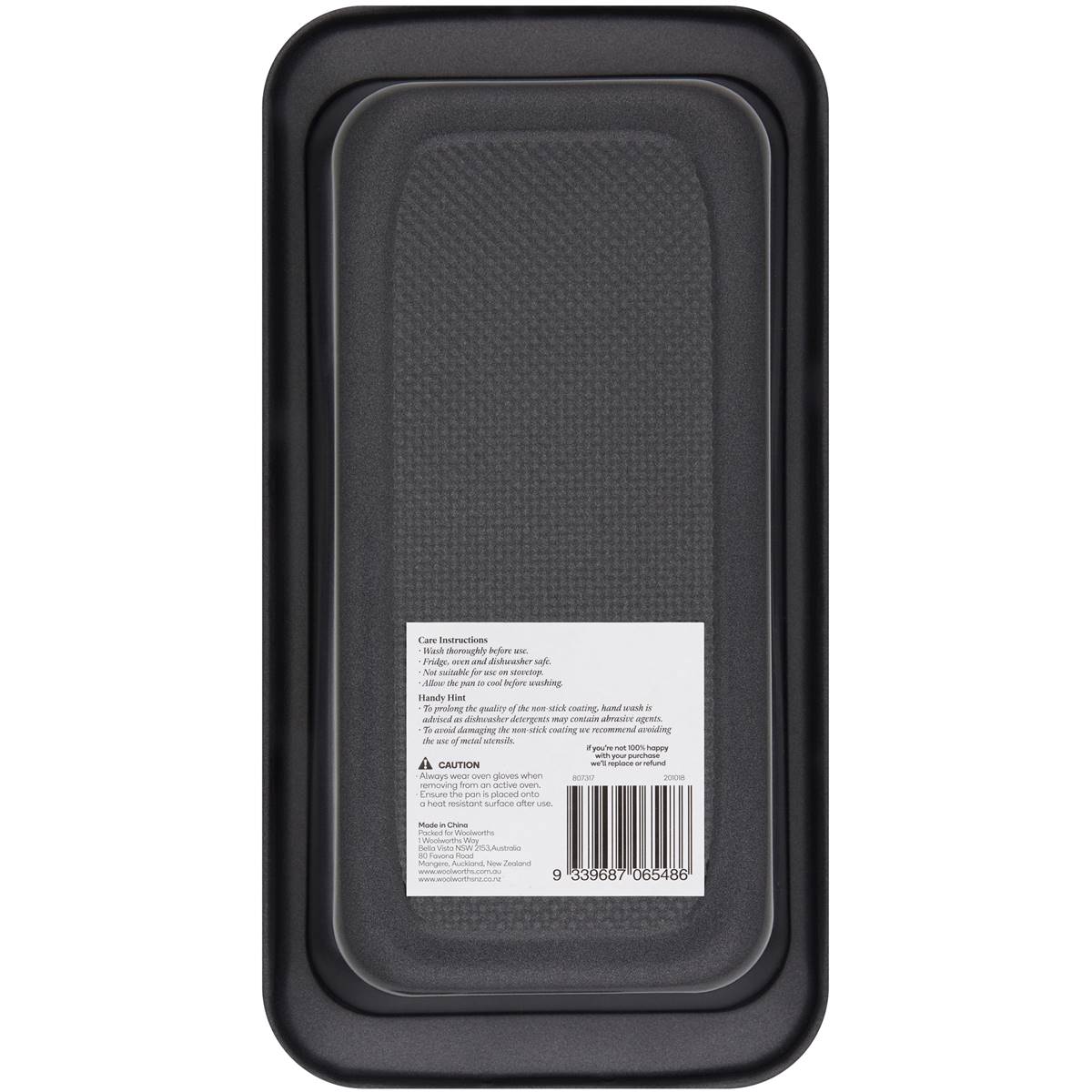 Mint Nonstick Coating Loaf Pan Each Woolworths