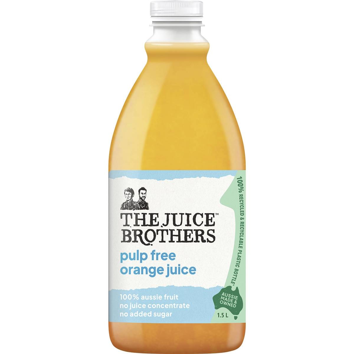 The Juice Brothers Orange Pulp Free 1.5l Woolworths