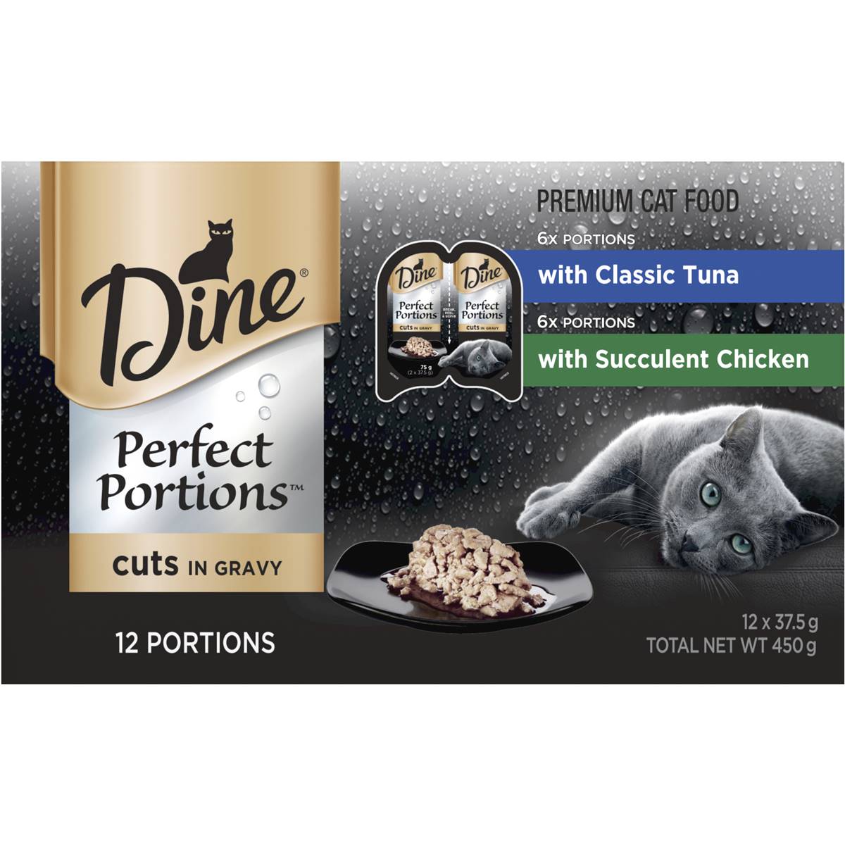 woolworths dine cat food