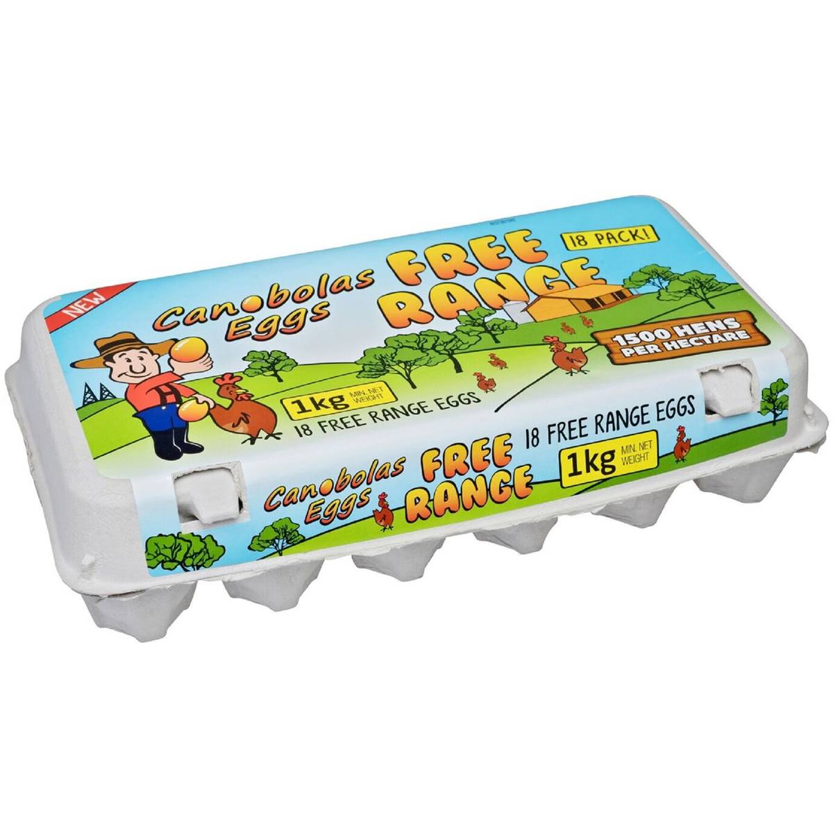 Canobolas 18 Free Range Eggs 