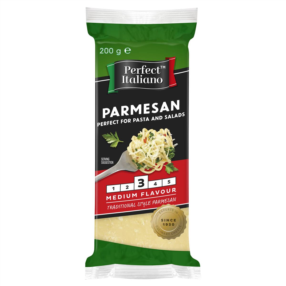 Perfect Italiano Parmesan Block 200g Woolworths