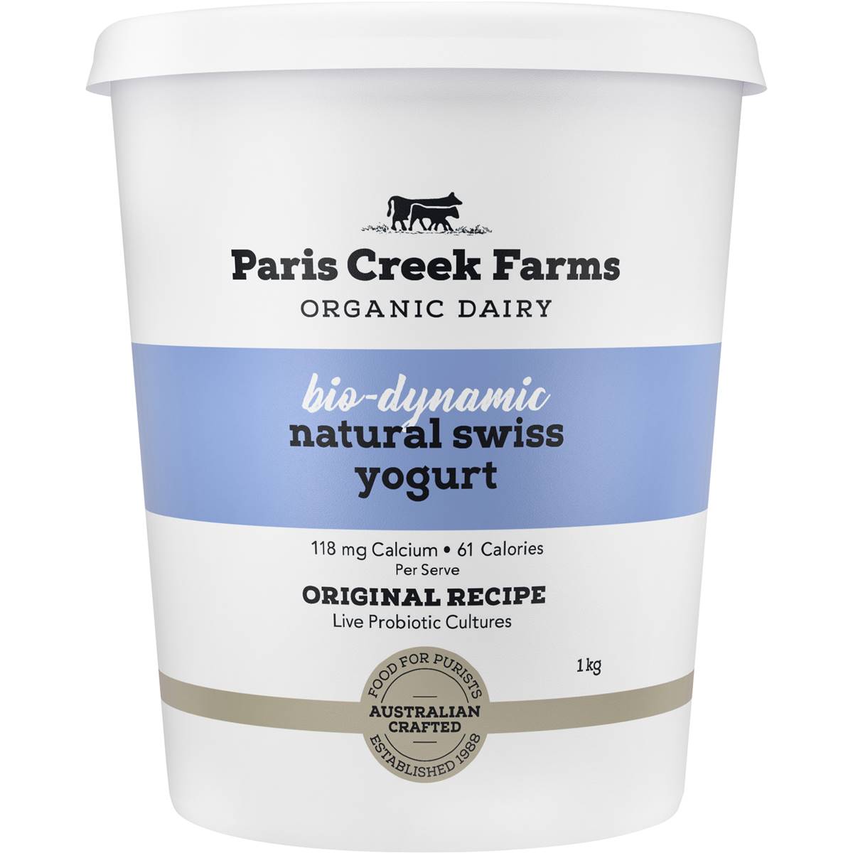 Paris Creek Farms Natural Swiss Yogurt