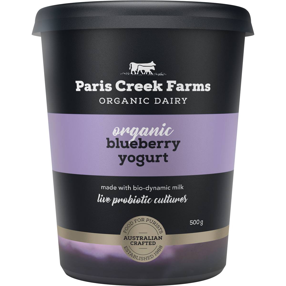 Paris Creek Farms Blueberry Yogurt