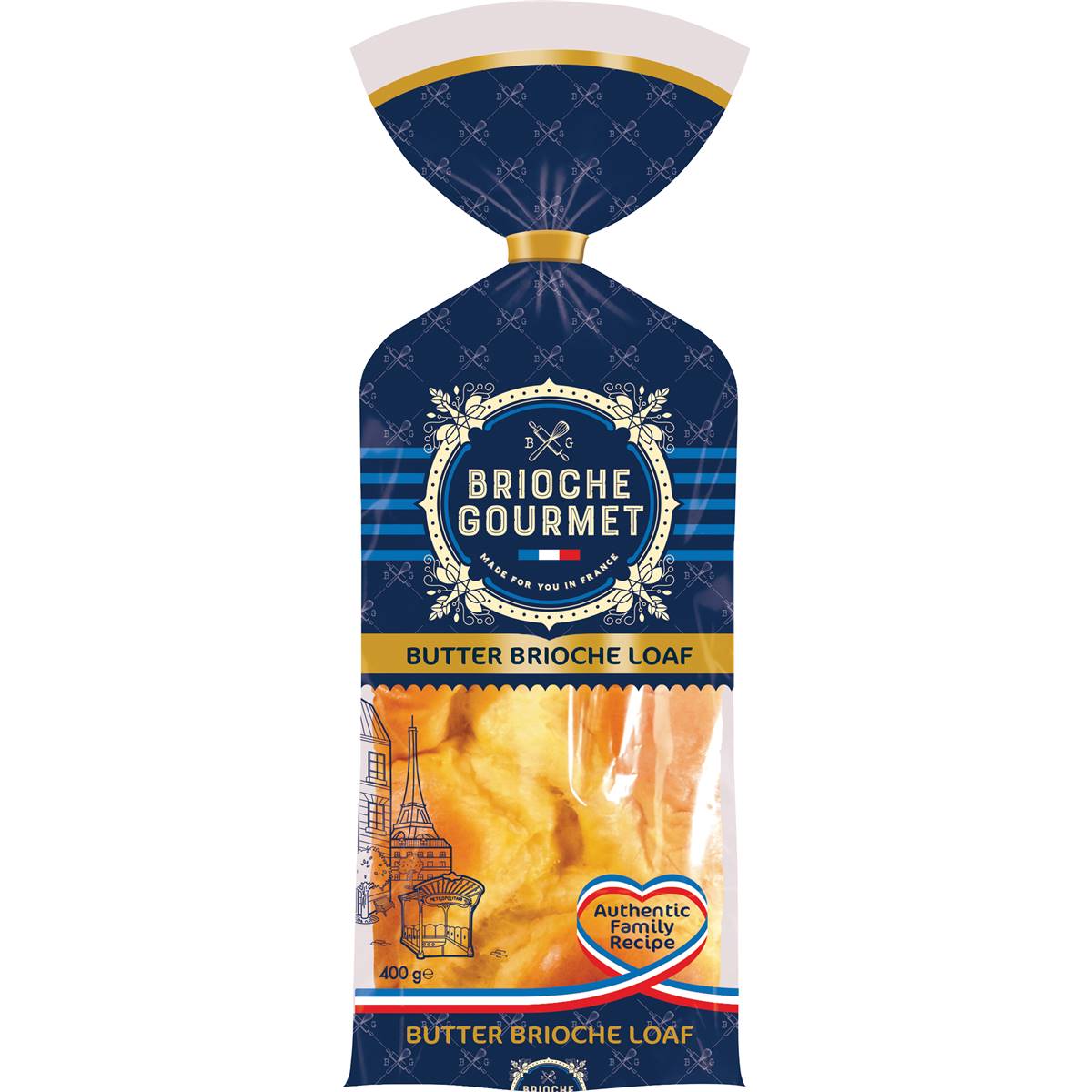 Brioche Gourmet Butter Loaf 400g