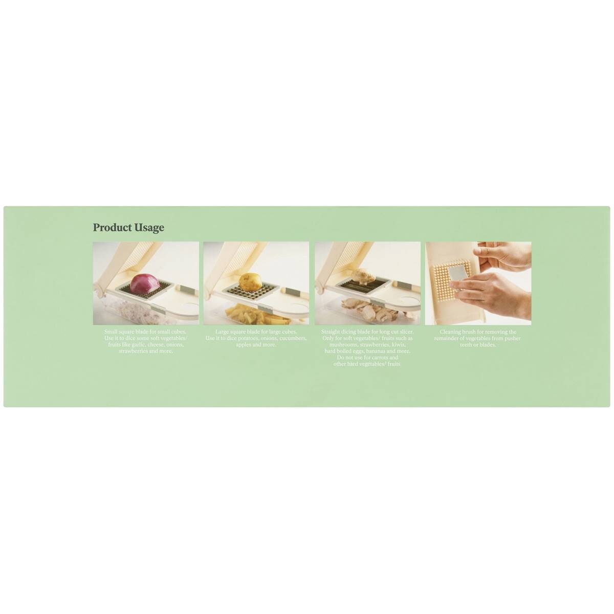 Mint 3in1 Mandoline Dicer Each Woolworths