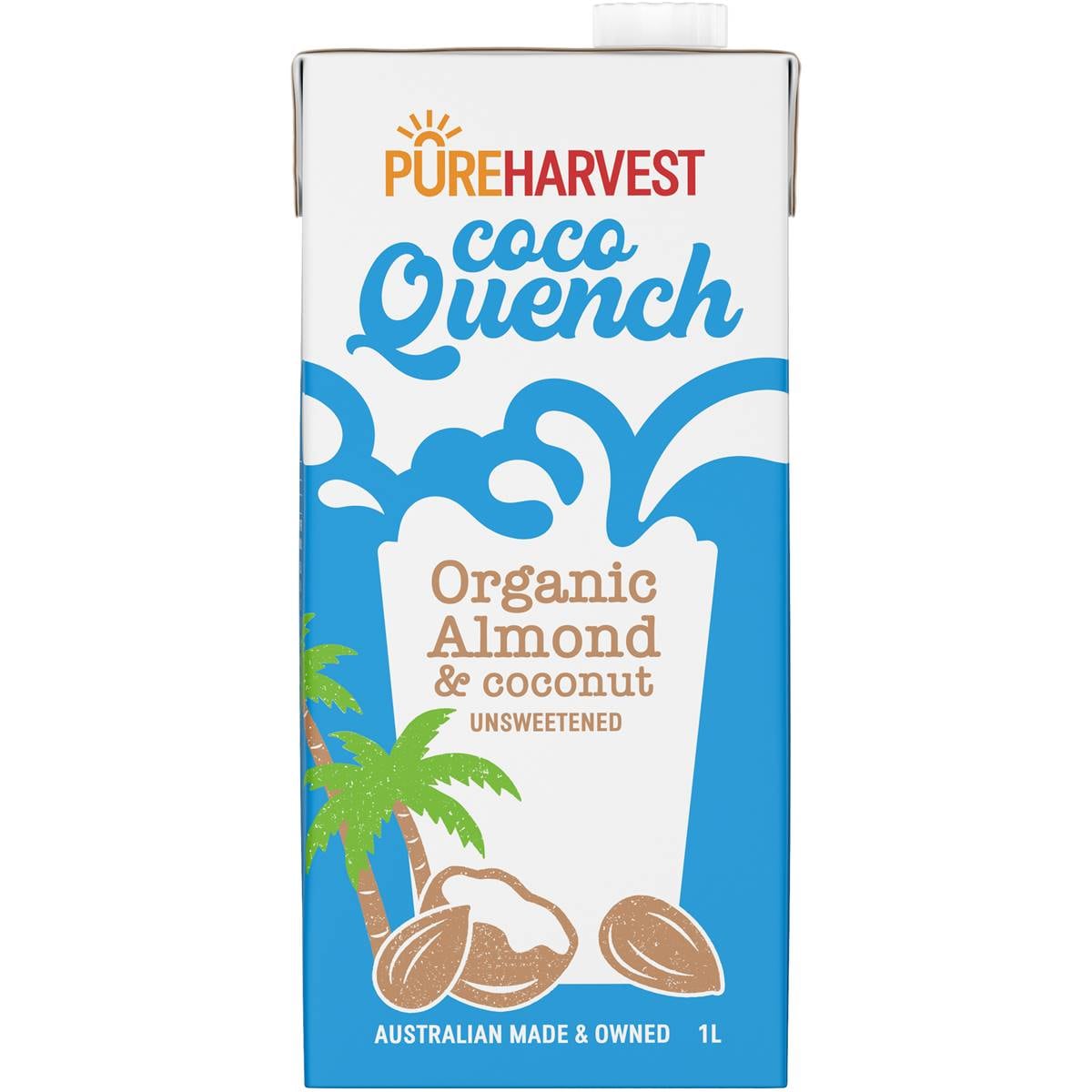 Pureharvest Almond Quench Long Life Milk UHT 1L