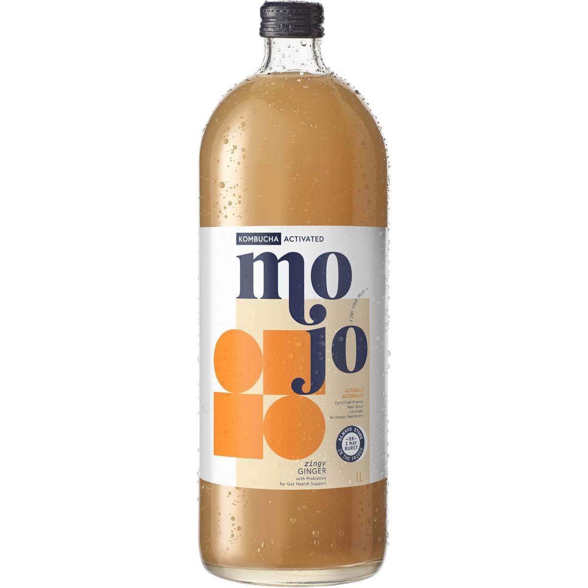 Mojo Kombucha Organic Activated Ginger 1l Woolworths