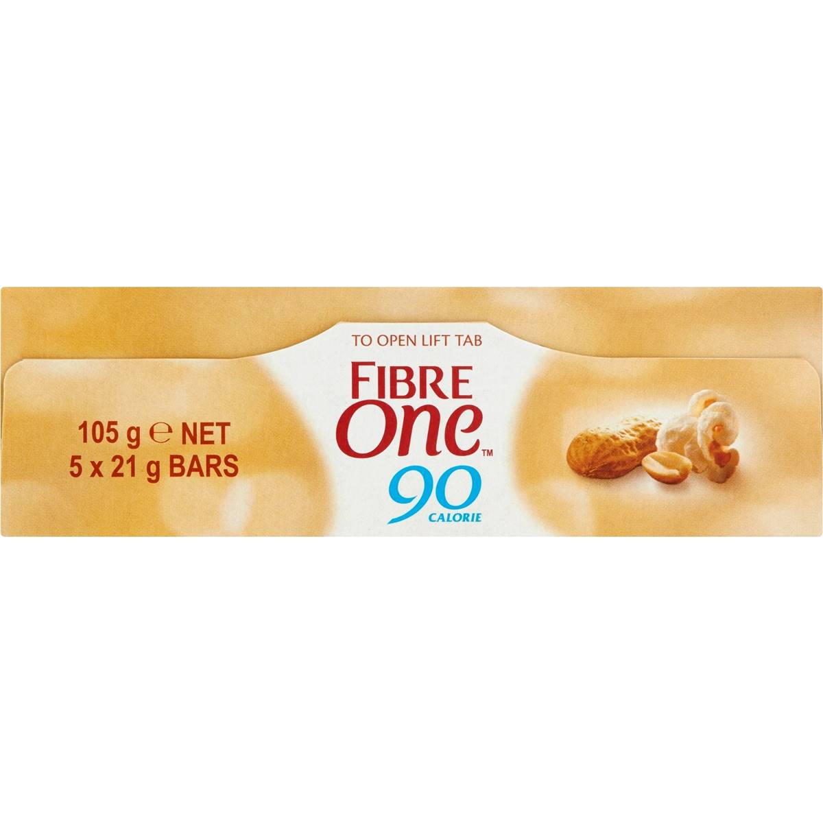 Fibre One Popcorn Bar Peanut 105g Woolworths