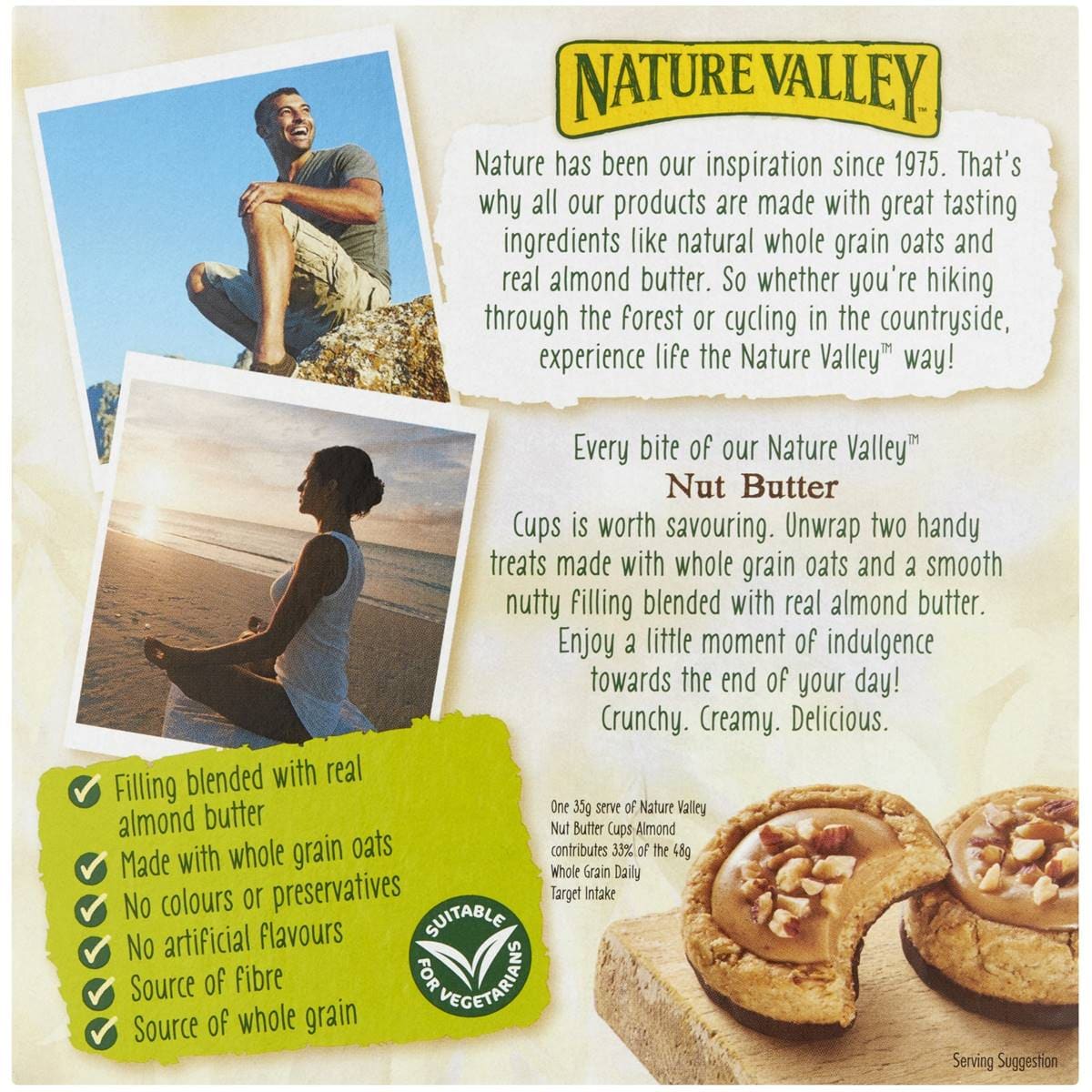 Nature Valley Nut Butter Almond Cups 2 Pack Woolworths