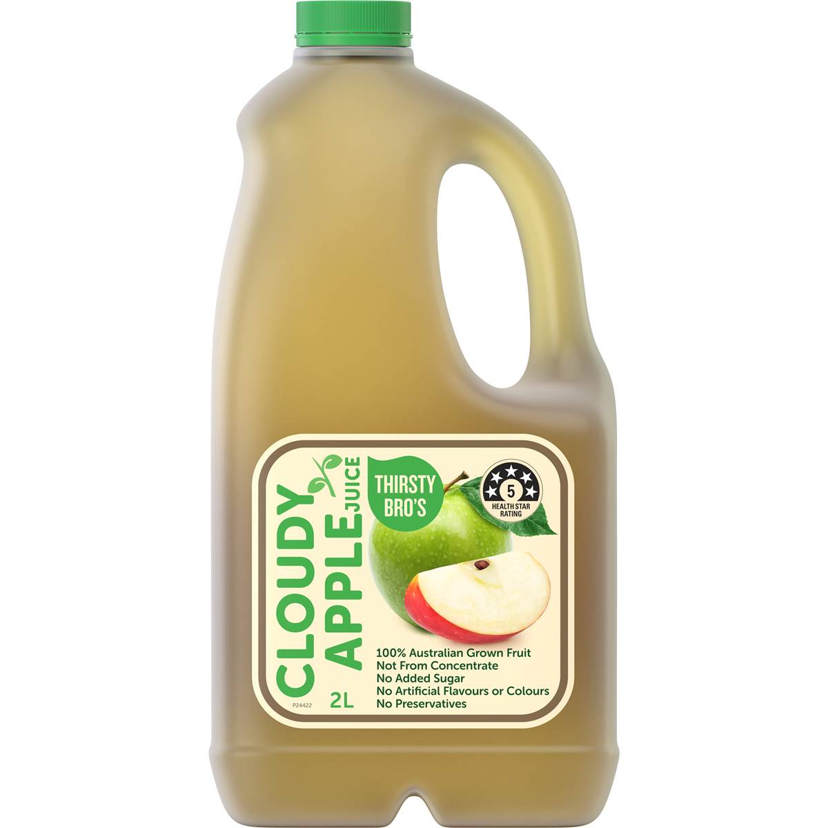 Thirsty Brothers Cloudy Apple Juice 2l | Woolworths