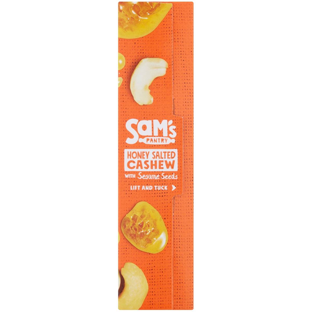 Sam's Pantry Honey Salted Cashew Nut Bar 5 Pack Woolworths