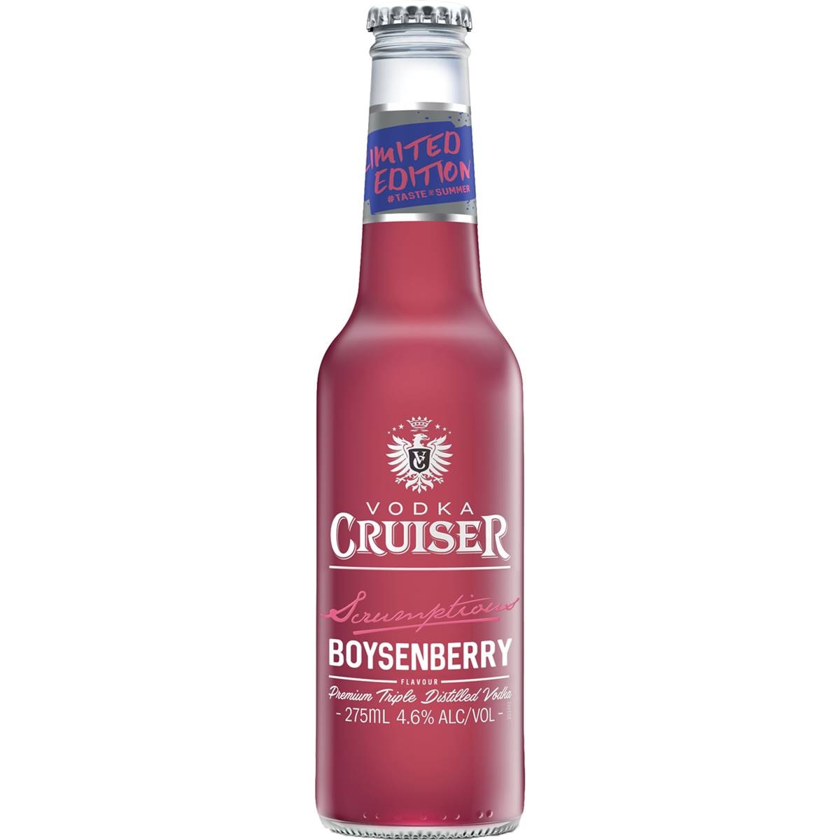 Vodka Cruiser Boysenberry Bottle