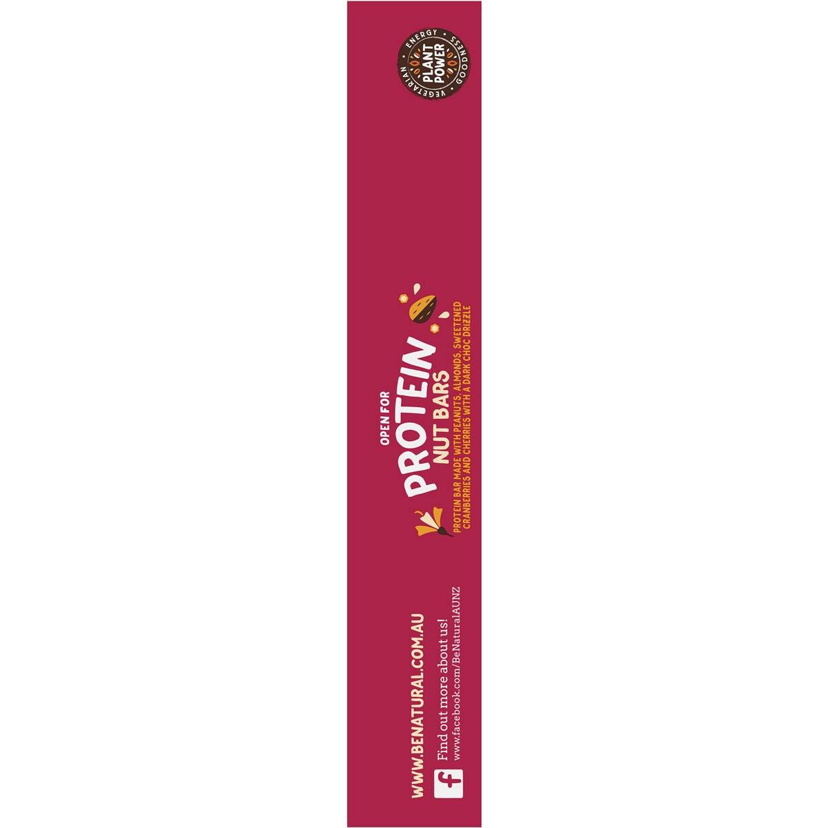 Be Natural Protein Nut Bar Dark Chocolate Berry Delight 160g Woolworths