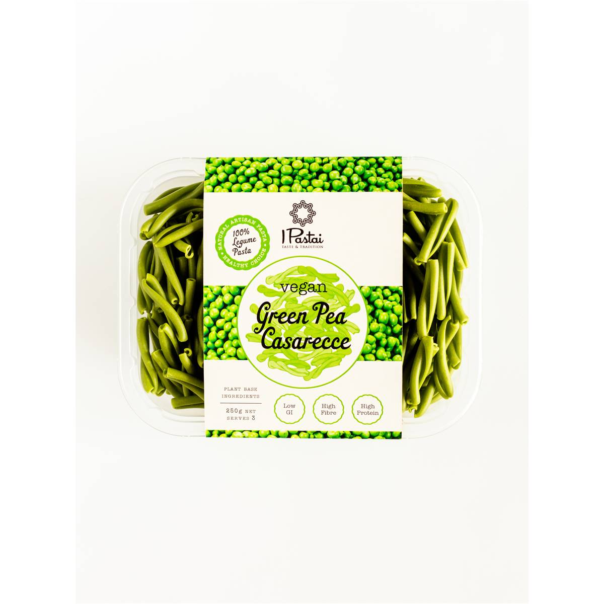I Pastai Vegan Green Pea Casarecce
