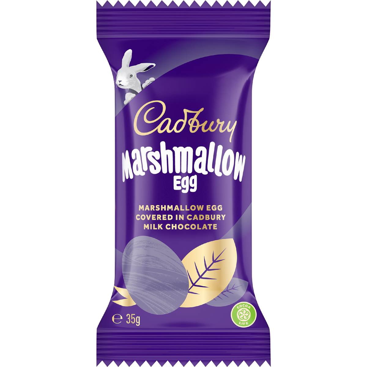 Cadbury Marshmallow Chocolate Milk Easter Egg 35g Woolworths