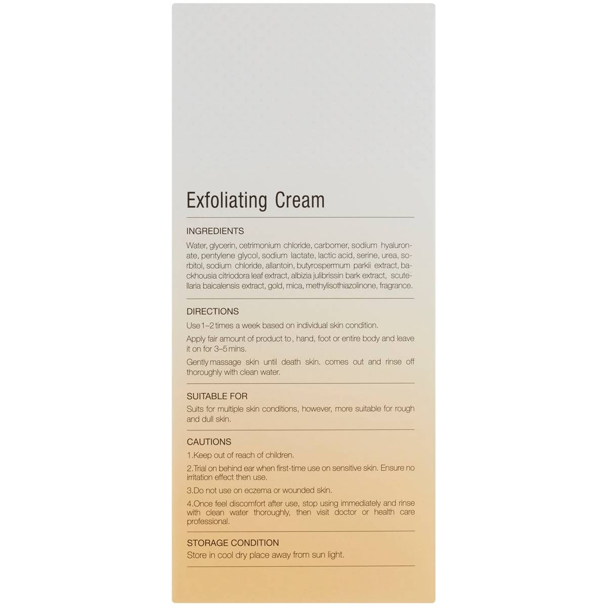 Eaoron Exfoliating Cream 120ml Woolworths