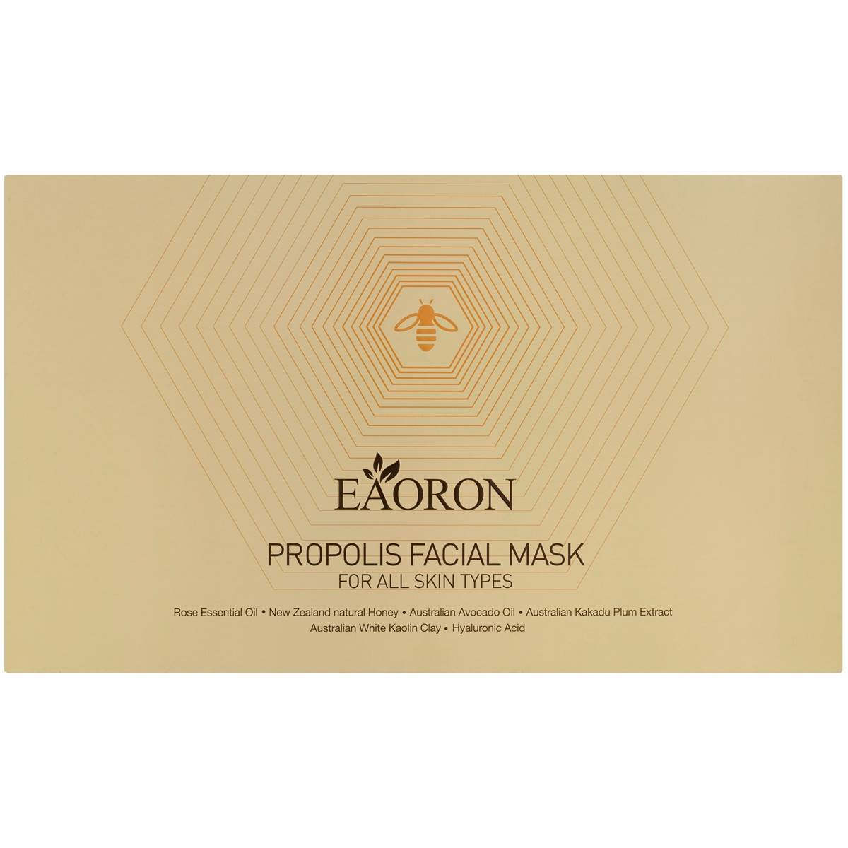 Eaoron Propolis Facial Mask Each Woolworths