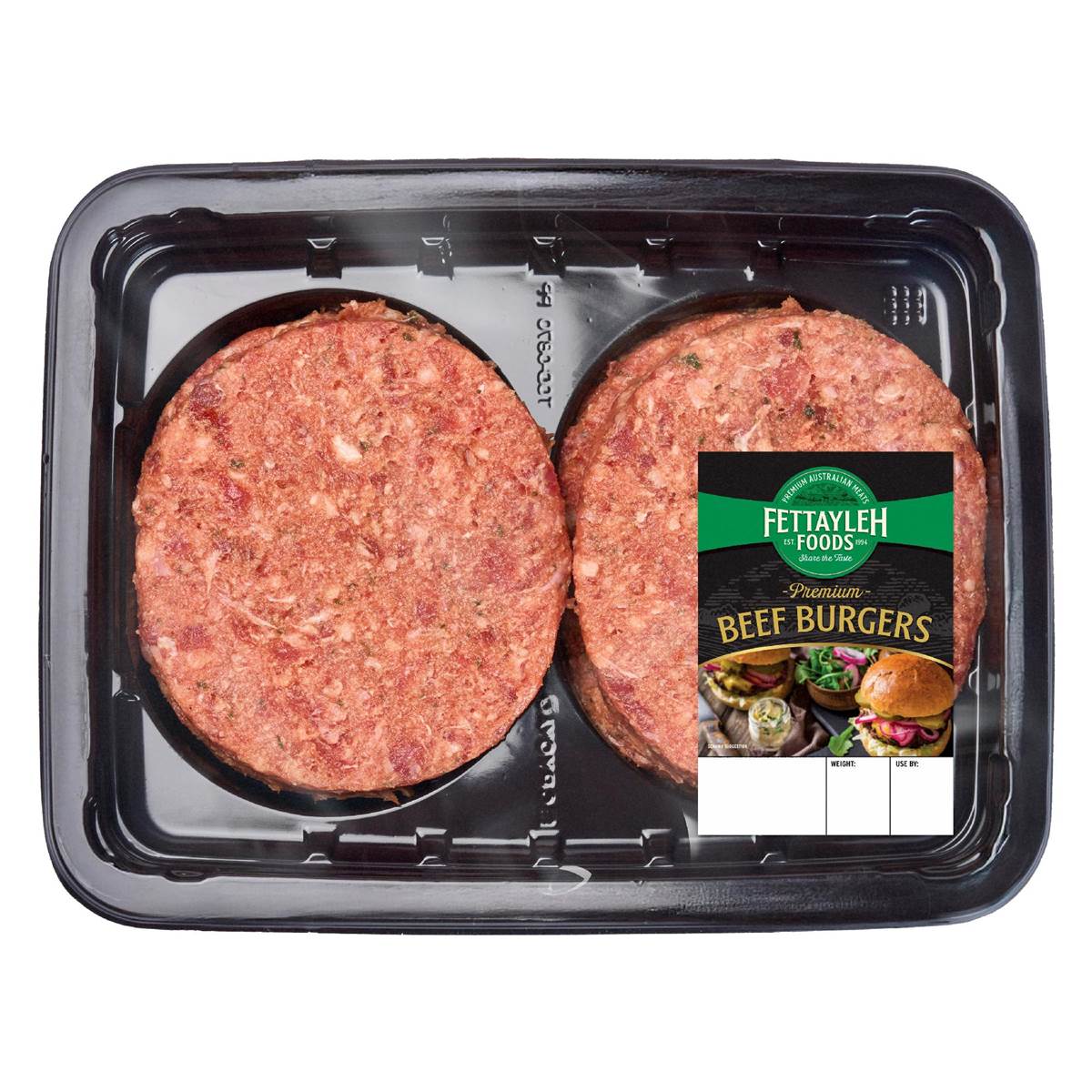 Fettayleh Foods Smallgoods Beef Burger 500g Woolworths