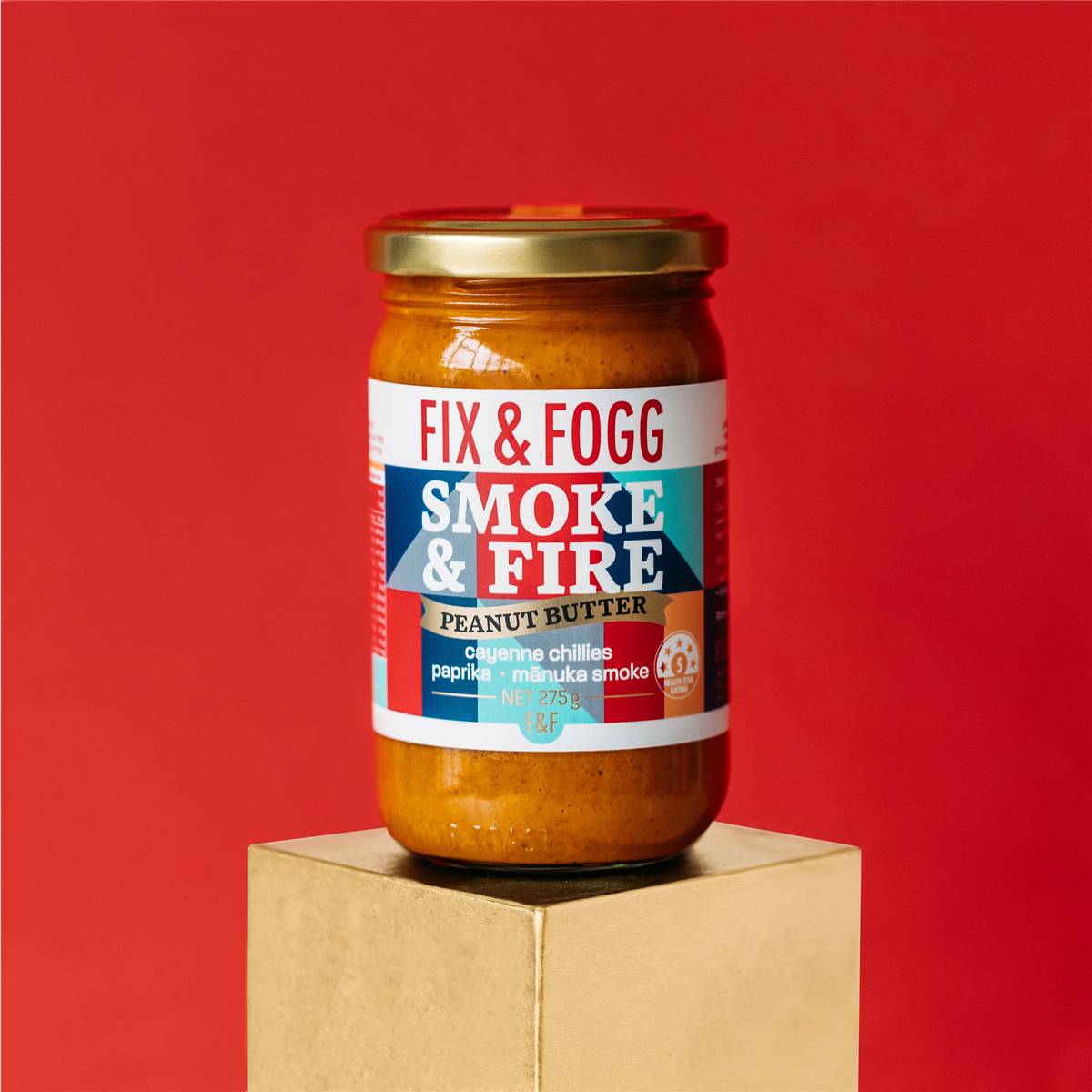 Fix & Fogg Peanut Butter Smoke & Fire 275g Woolworths