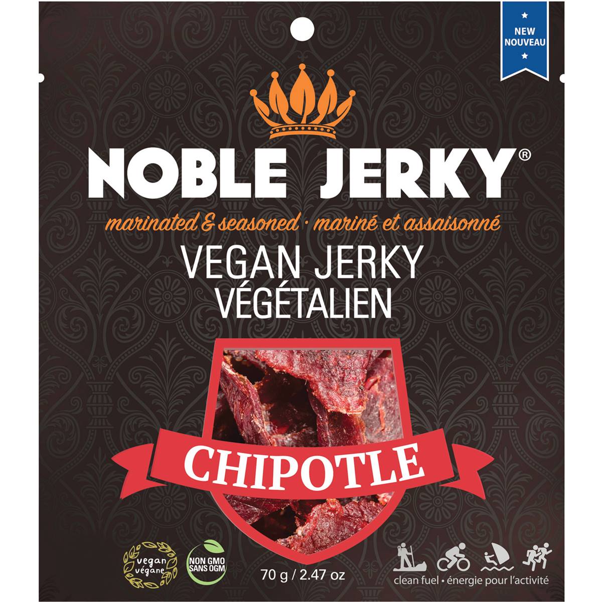 Noble Vegan Jerky Chipotle