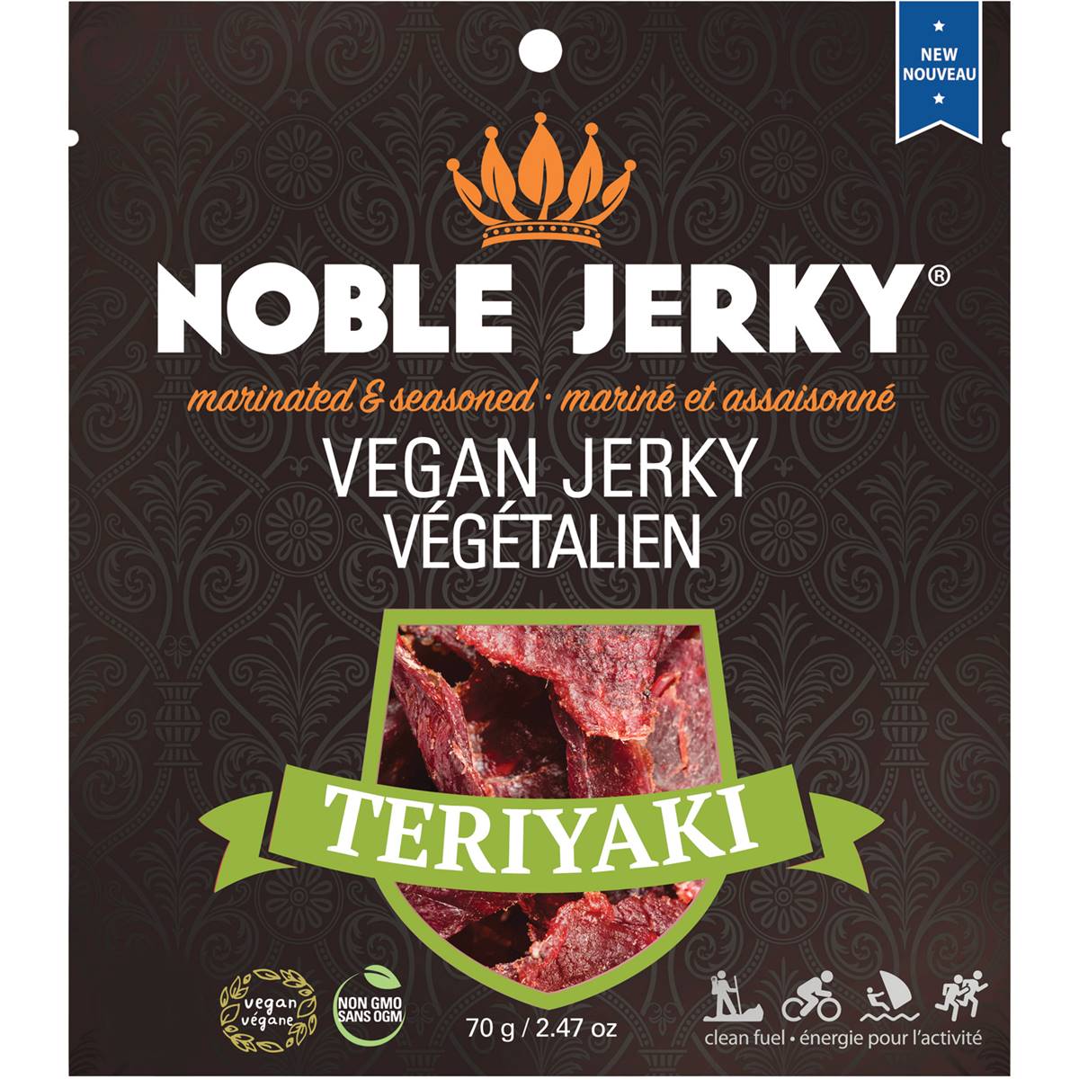 Noble Vegan Jerky Teriyaki