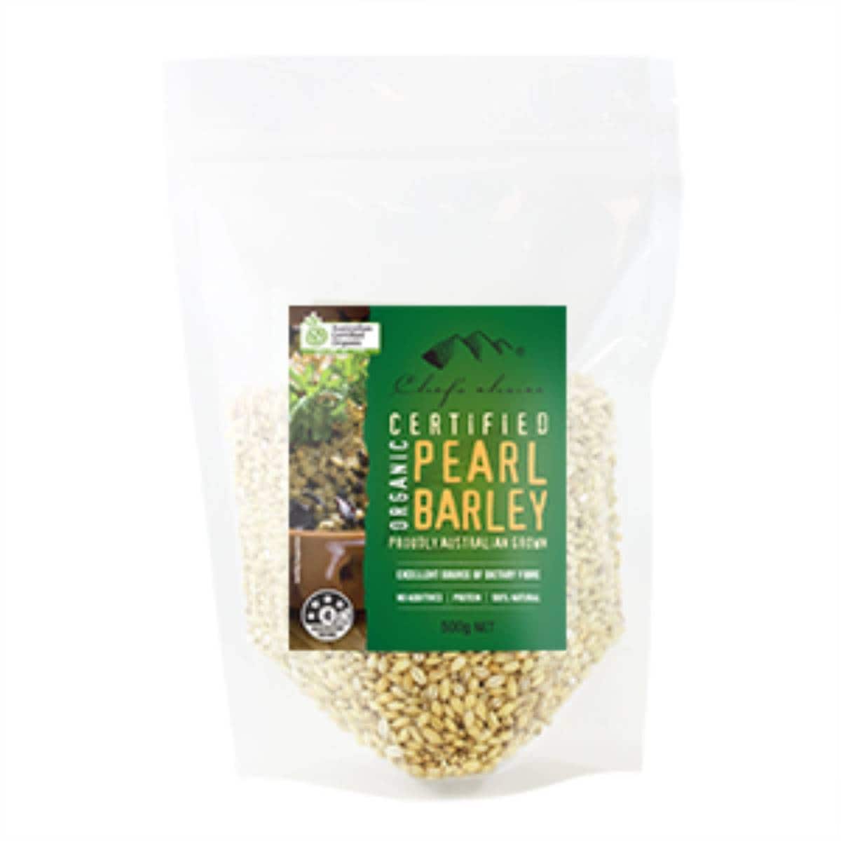 Chef's Choice Organic Pearl Barley 500g Woolworths