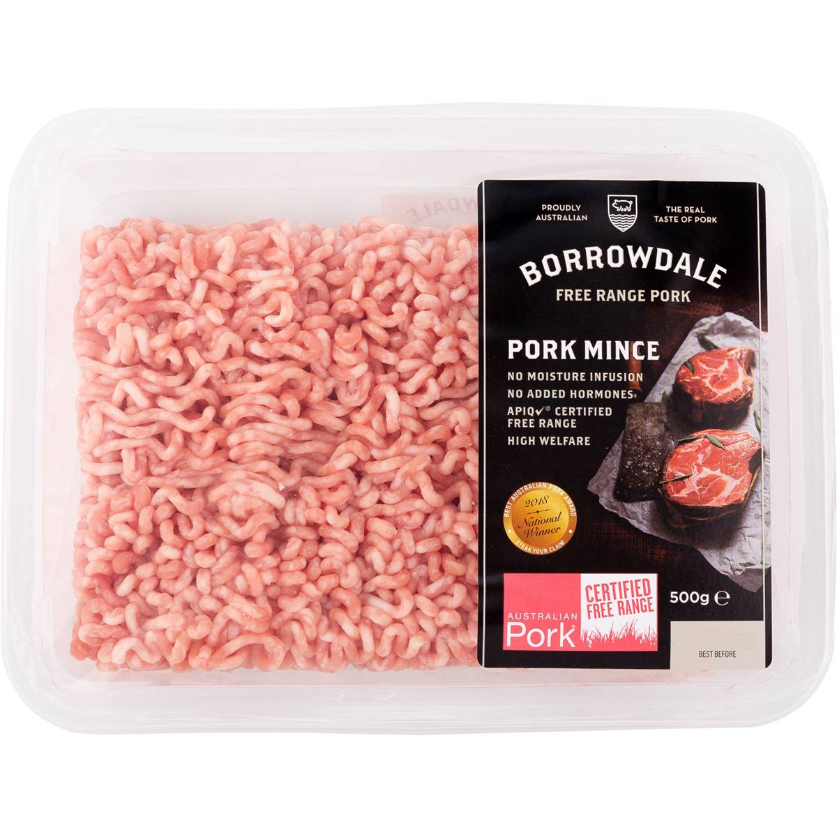 Borrowdale Free Range Pork Mince 500g Woolworths