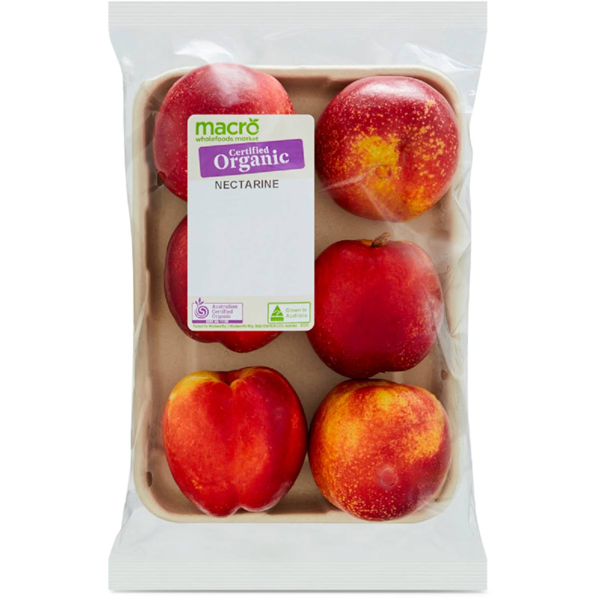 Macro Organic Nectarine
