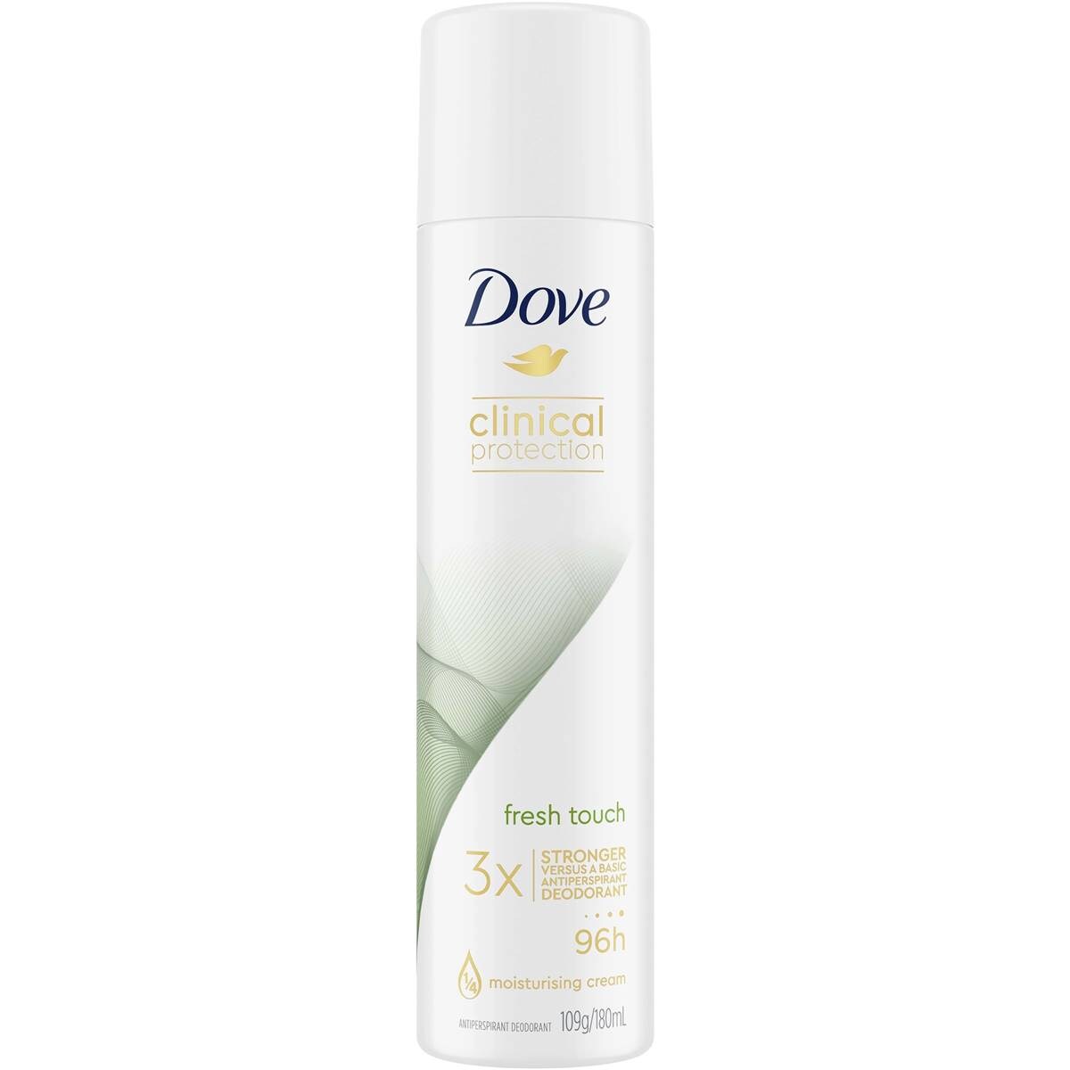 Dove Women Clinical Spray Fresh Touch 180ml Woolworths