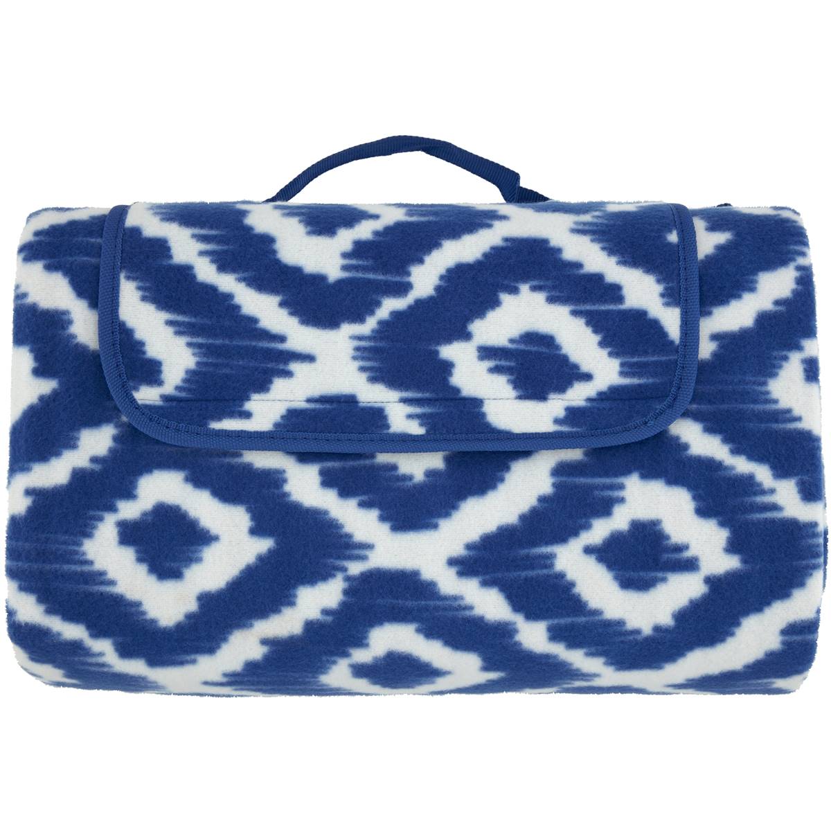 Easter Picnic Rug Large Navy 200cmx200cm