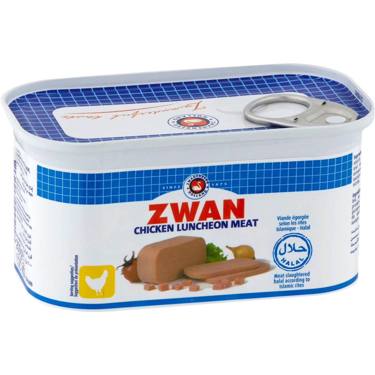Zwan Chicken Luncheon Meat Halal 200g Woolworths