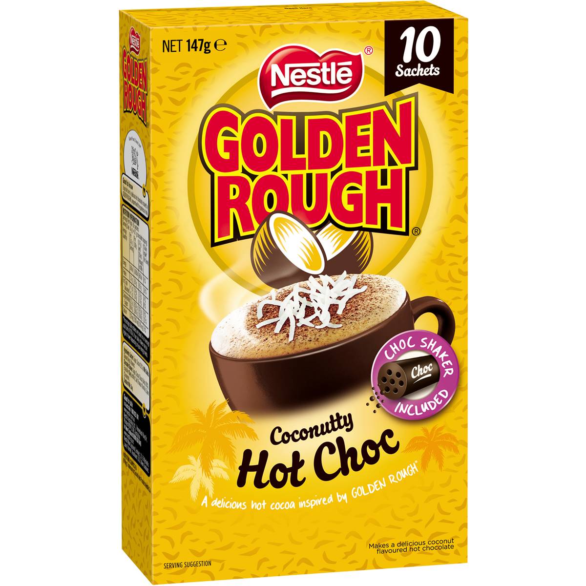 Nestle Golden Rough Hot Chocolate Coconutty 10 Pack | Woolworths