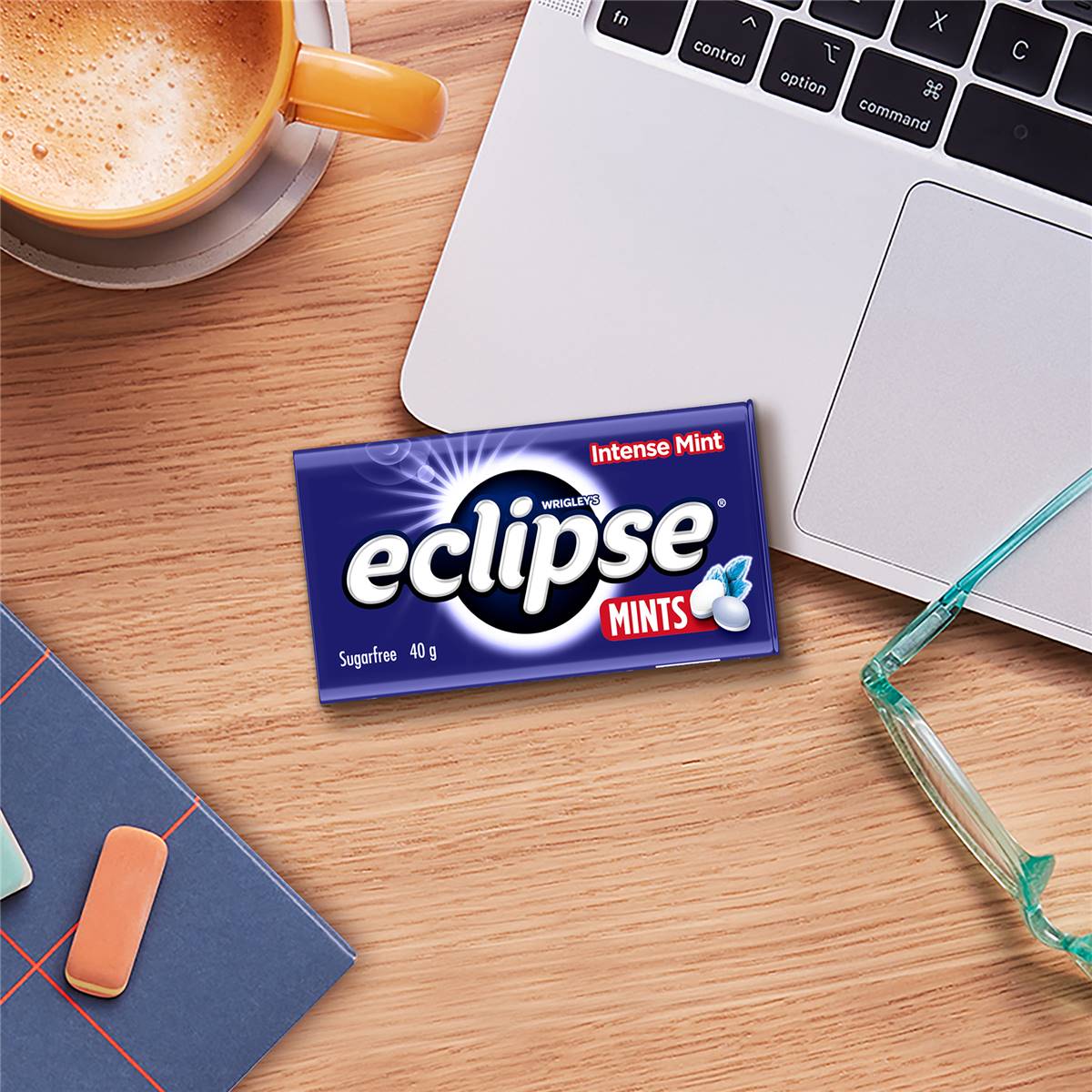 Eclipse Intense Sugar Free Mints Tin 40g Woolworths