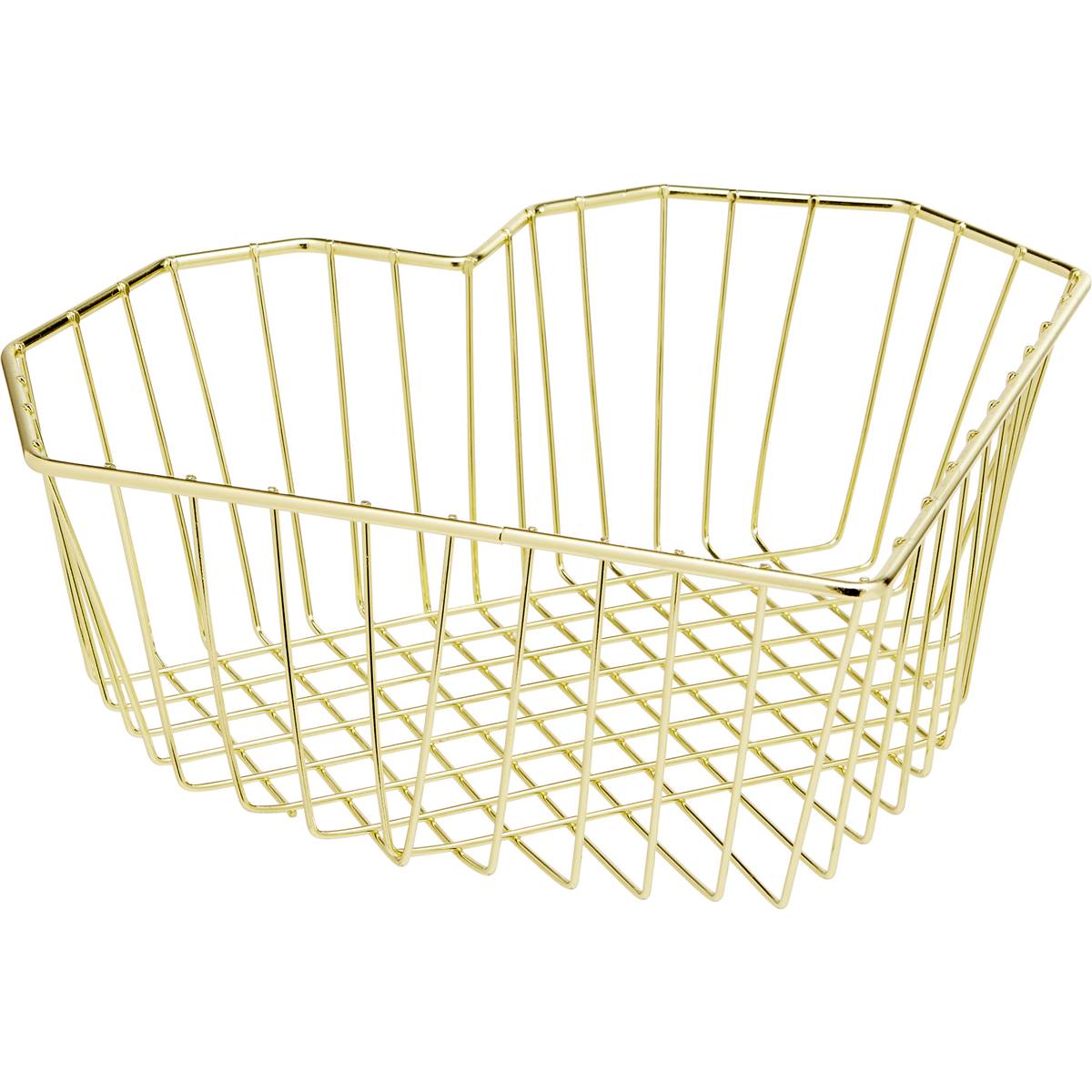 Inspire Wire Basket Heart Shape Each | Woolworths