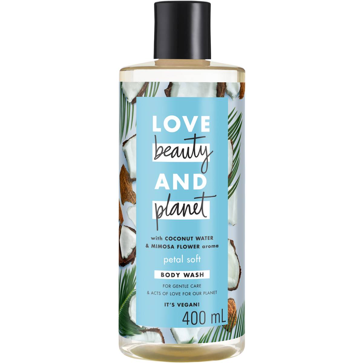 Love Beauty & Planet Body Wash Coconut Water & Mimosa Flower 400ml ...