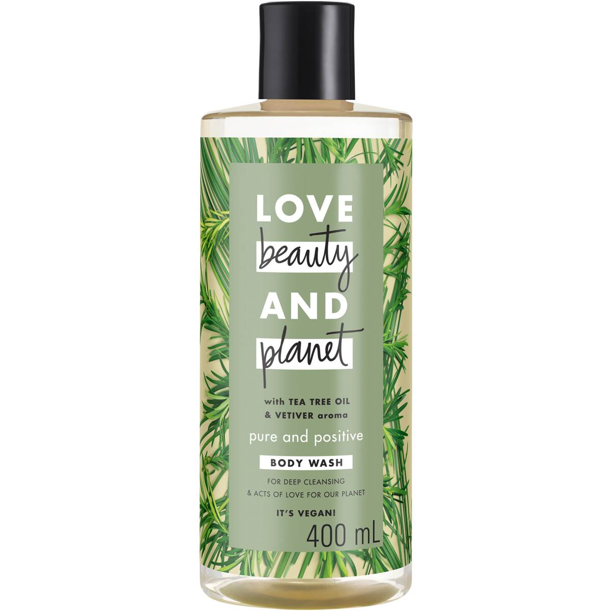 Love Beauty & Planet Shower Gel Tea Tree & Vetiver 400ml 