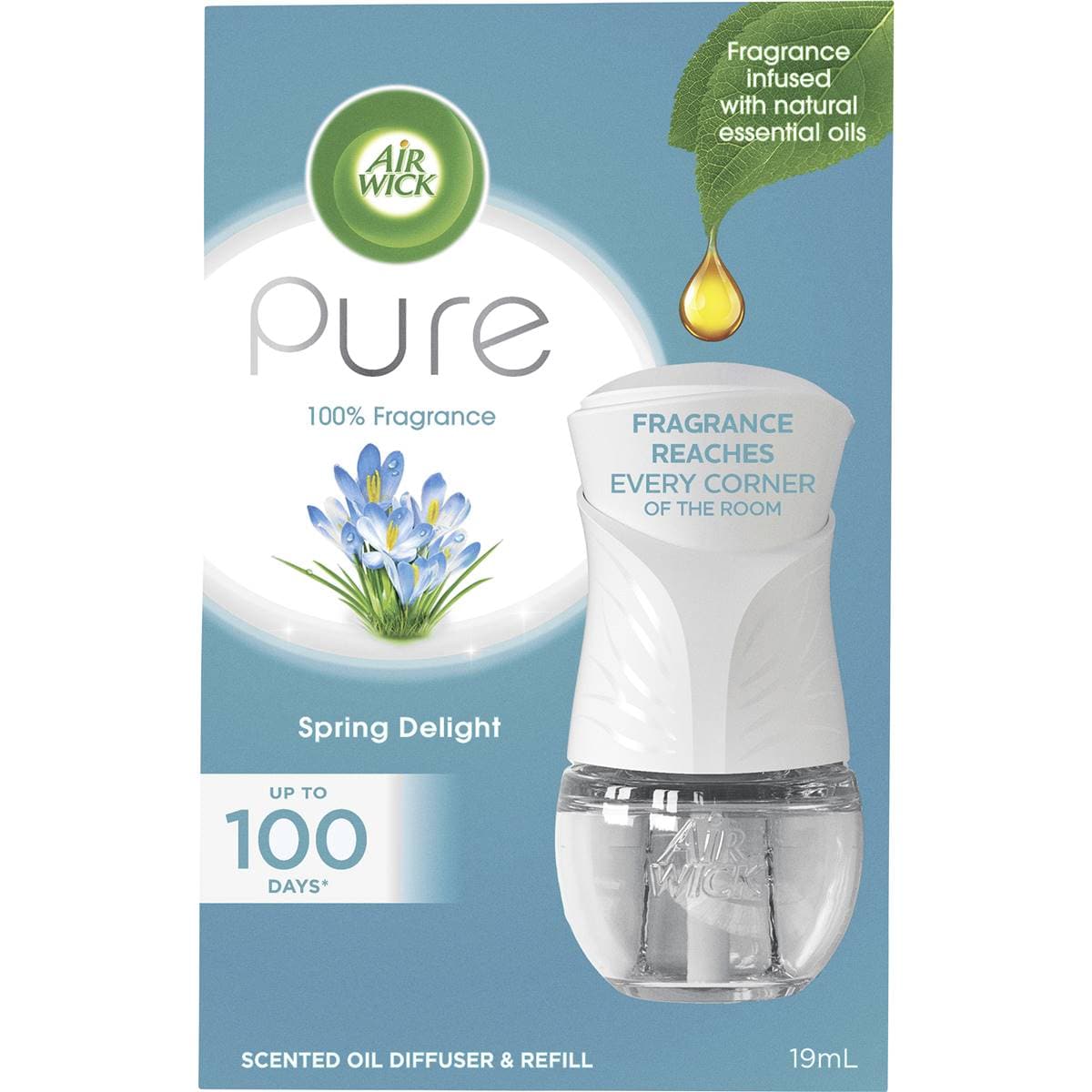Air Wick Pure Spring Delight Plugin Diffuser 19ml Woolworths