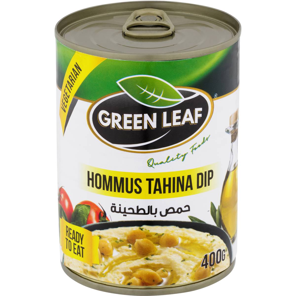 Green Leaf Hummus Tahina Dip 400g Woolworths