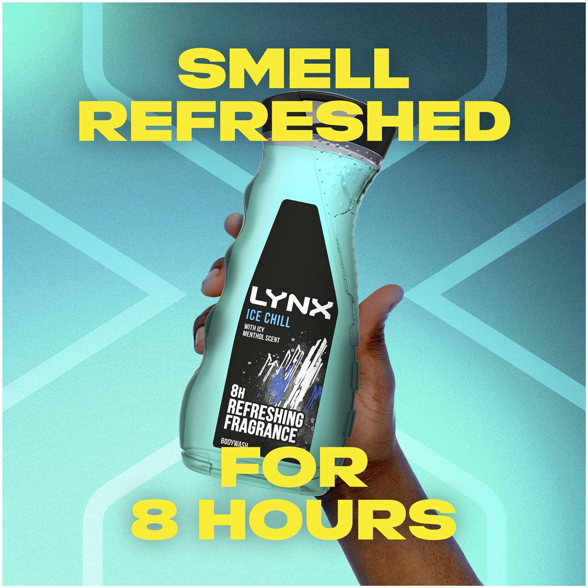 Lynx For Men Body Wash & Shower Gel Ice Chill 400ml Woolworths