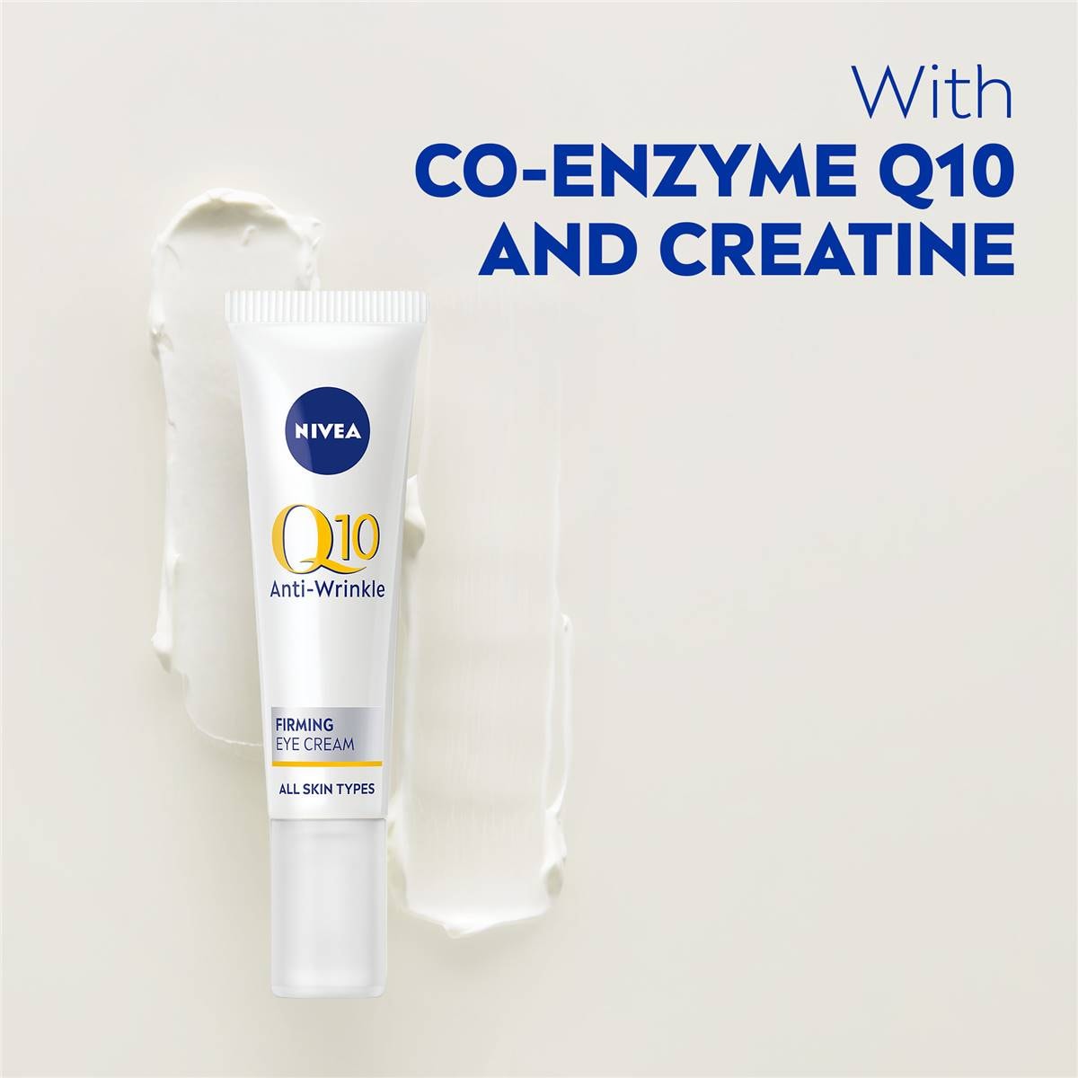 Nivea Q10 Anti Wrinkle Eye Cream With Q10 & Creatine 15ml Woolworths