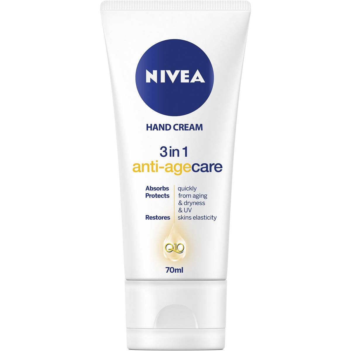 Nivea Q10 Anti-age Hand Cream Moisturiser 70ml | Woolworths