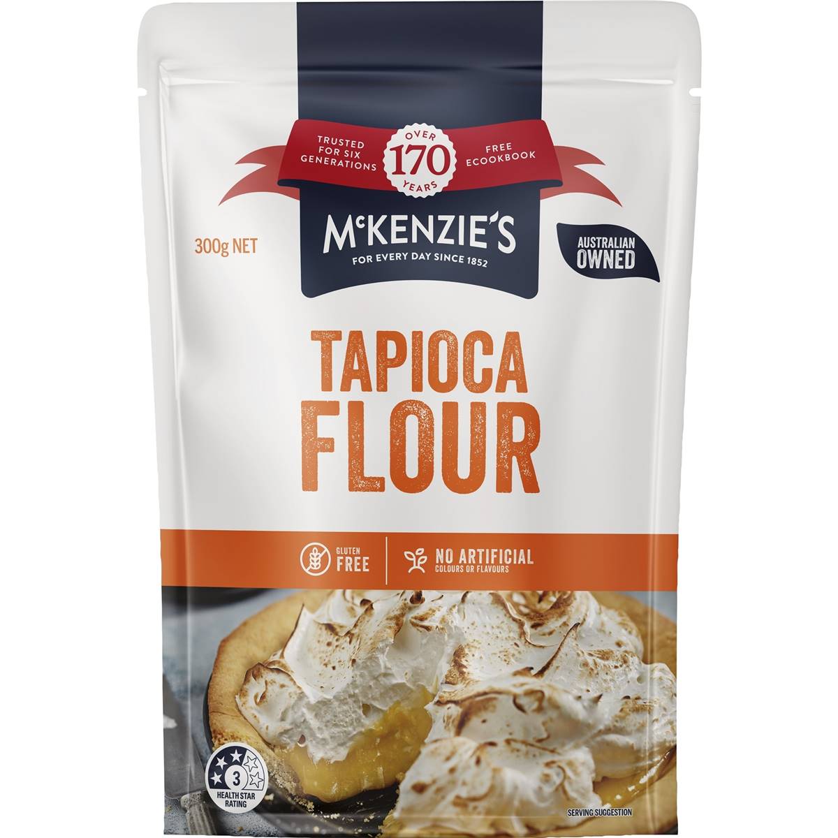 Mckenzie S Tapioca Flour 300g Woolworths